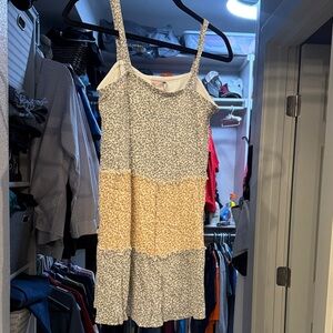 Paper Crane Multicolor Strappy Mini Dress